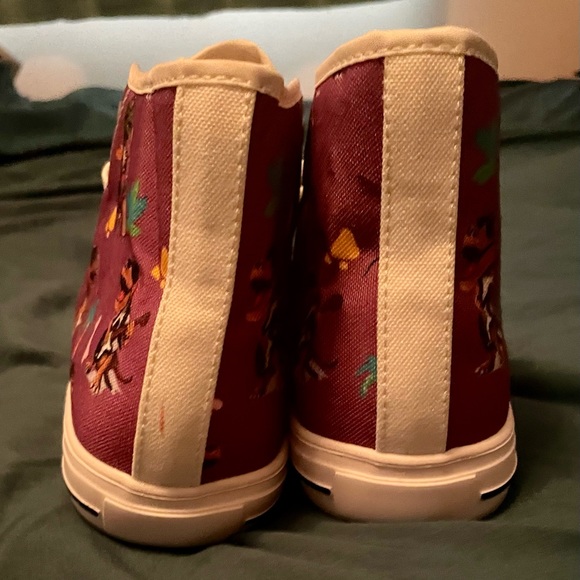 NWOT Unisex T-Rex Drums & Guitars High Top sneakers - Picture 6 of 6